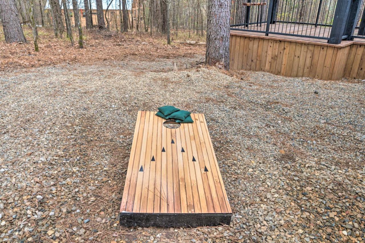 Luxury Cabin In The Woods With Hot Tub And Yard Games! Broken Bow Kültér fotó